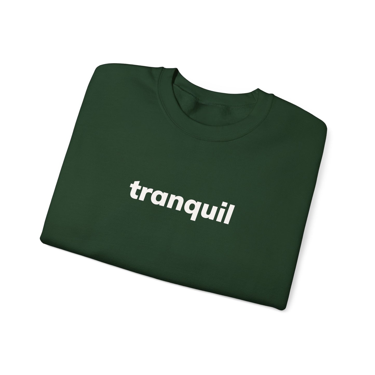Tranquil Minimal Design Sweatshirt, Introverted Quote Sweatshirt, Gift for Introverts and Calm Seekers, Homebody Cozy Sweatshirt
