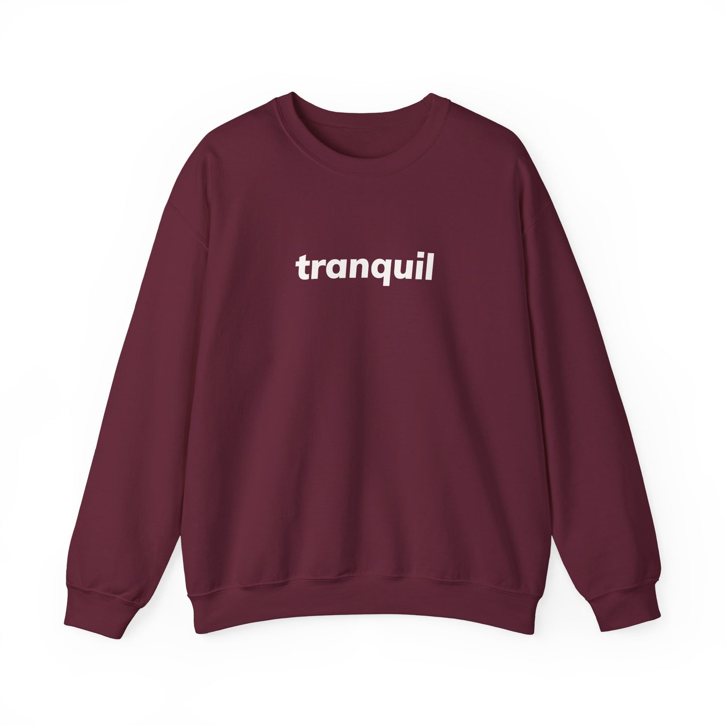 Tranquil Minimal Design Sweatshirt, Introverted Quote Sweatshirt, Gift for Introverts and Calm Seekers, Homebody Cozy Sweatshirt