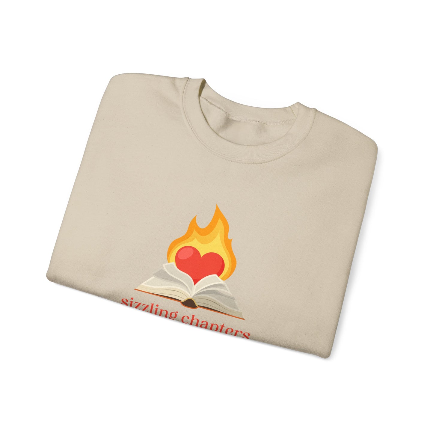 Spicy Romance Book Lover Sweatshirt, Sizzling Chapters Romance Reader Gift, Spicy Book Reader Sweatshirt, Bookish Apparel
