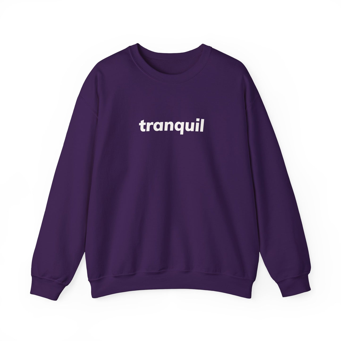 Tranquil Minimal Design Sweatshirt, Introverted Quote Sweatshirt, Gift for Introverts and Calm Seekers, Homebody Cozy Sweatshirt