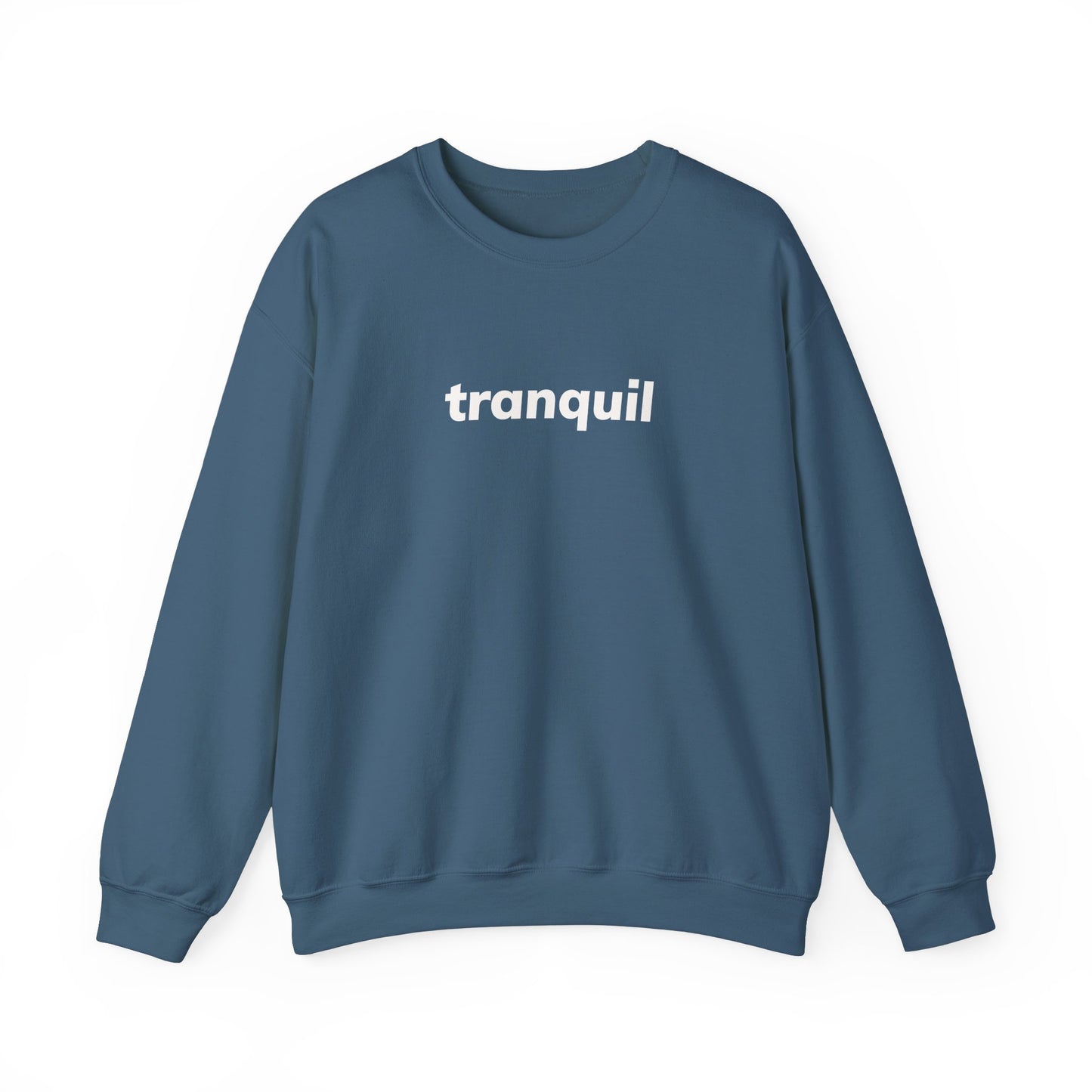 Tranquil Minimal Design Sweatshirt, Introverted Quote Sweatshirt, Gift for Introverts and Calm Seekers, Homebody Cozy Sweatshirt