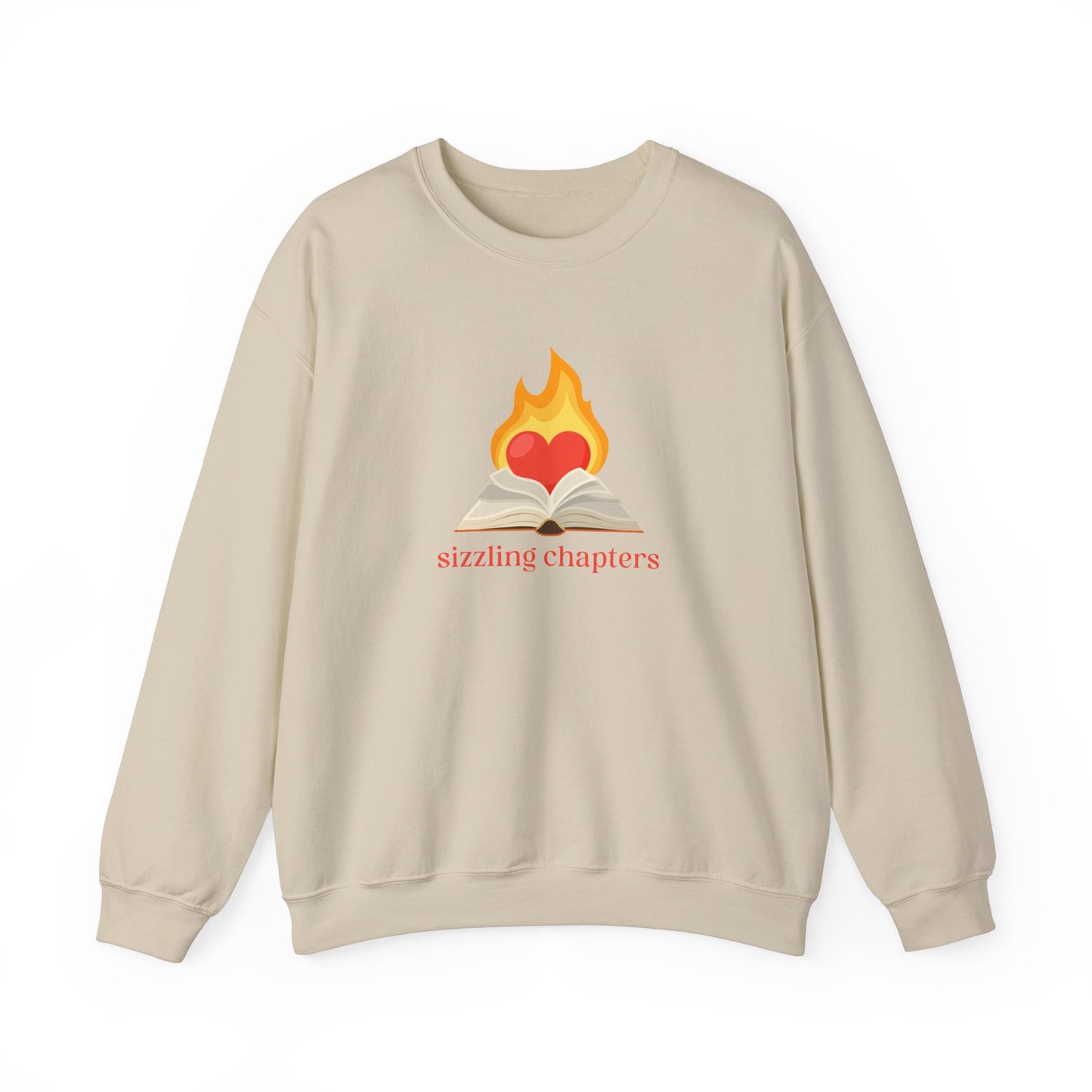 Spicy Romance Book Lover Sweatshirt, Sizzling Chapters Romance Reader Gift, Spicy Book Reader Sweatshirt, Bookish Apparel