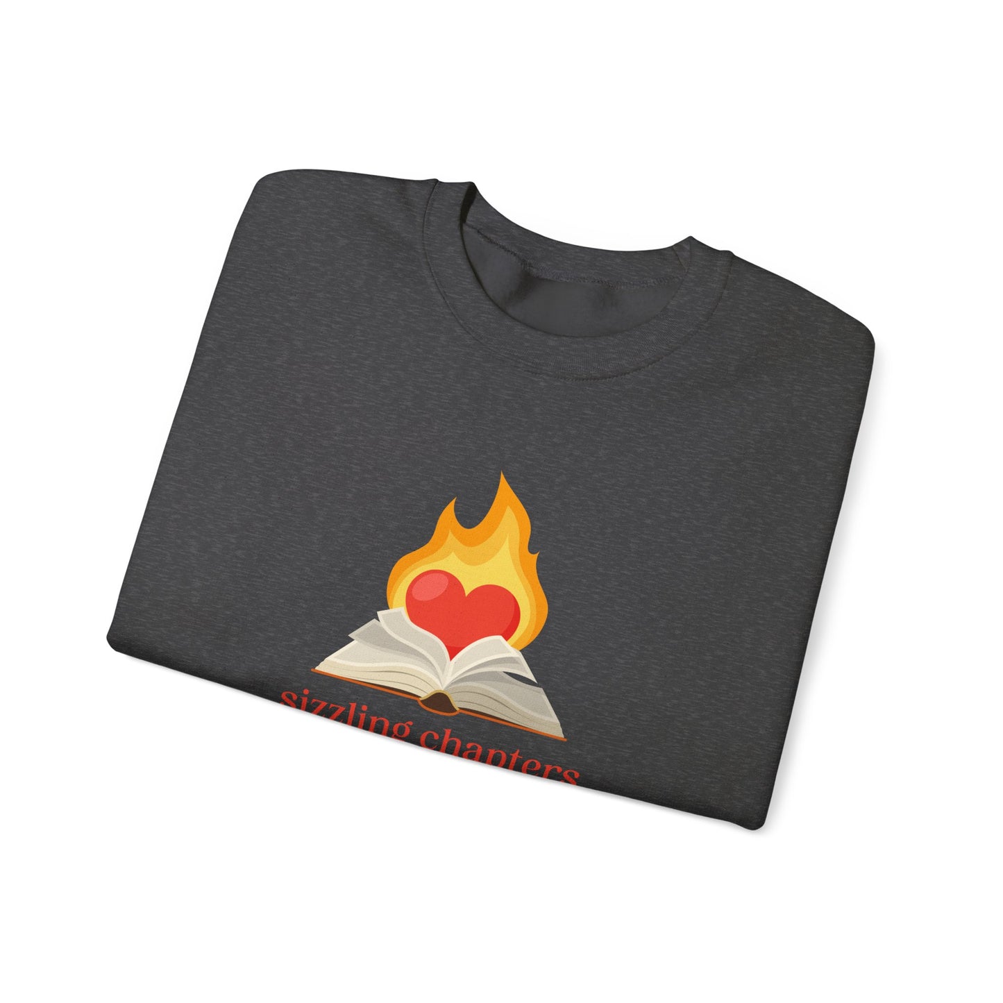 Spicy Romance Book Lover Sweatshirt, Sizzling Chapters Romance Reader Gift, Spicy Book Reader Sweatshirt, Bookish Apparel