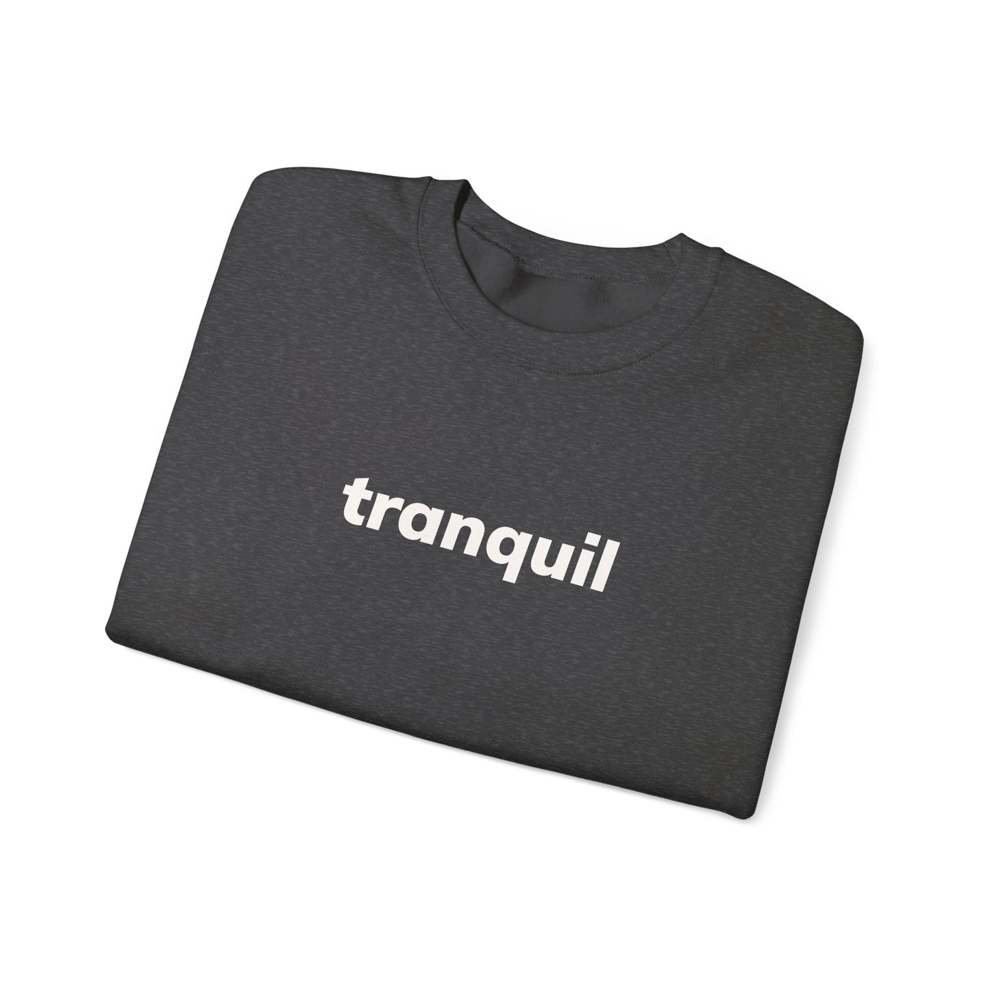 Tranquil Minimal Design Sweatshirt, Introverted Quote Sweatshirt, Gift for Introverts and Calm Seekers, Homebody Cozy Sweatshirt