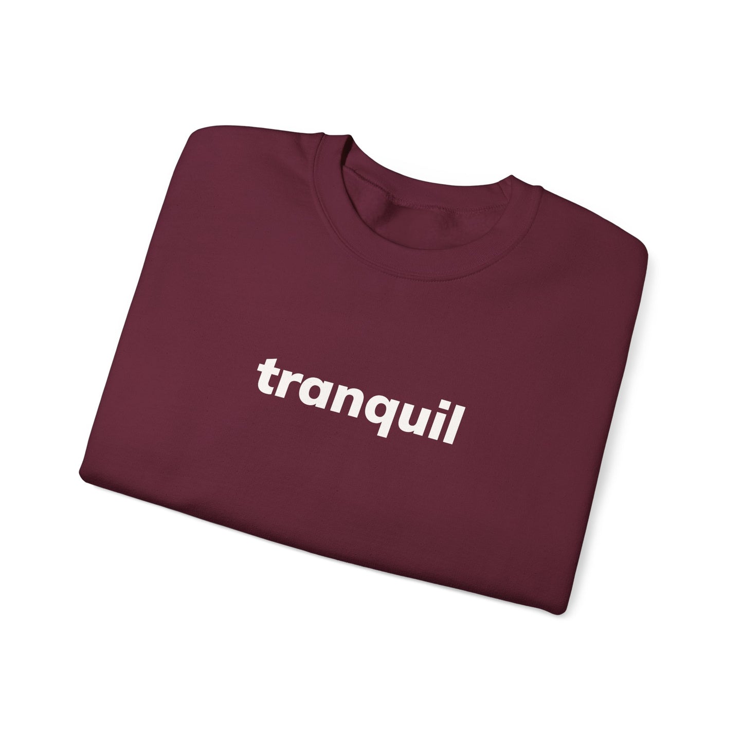 Tranquil Minimal Design Sweatshirt, Introverted Quote Sweatshirt, Gift for Introverts and Calm Seekers, Homebody Cozy Sweatshirt
