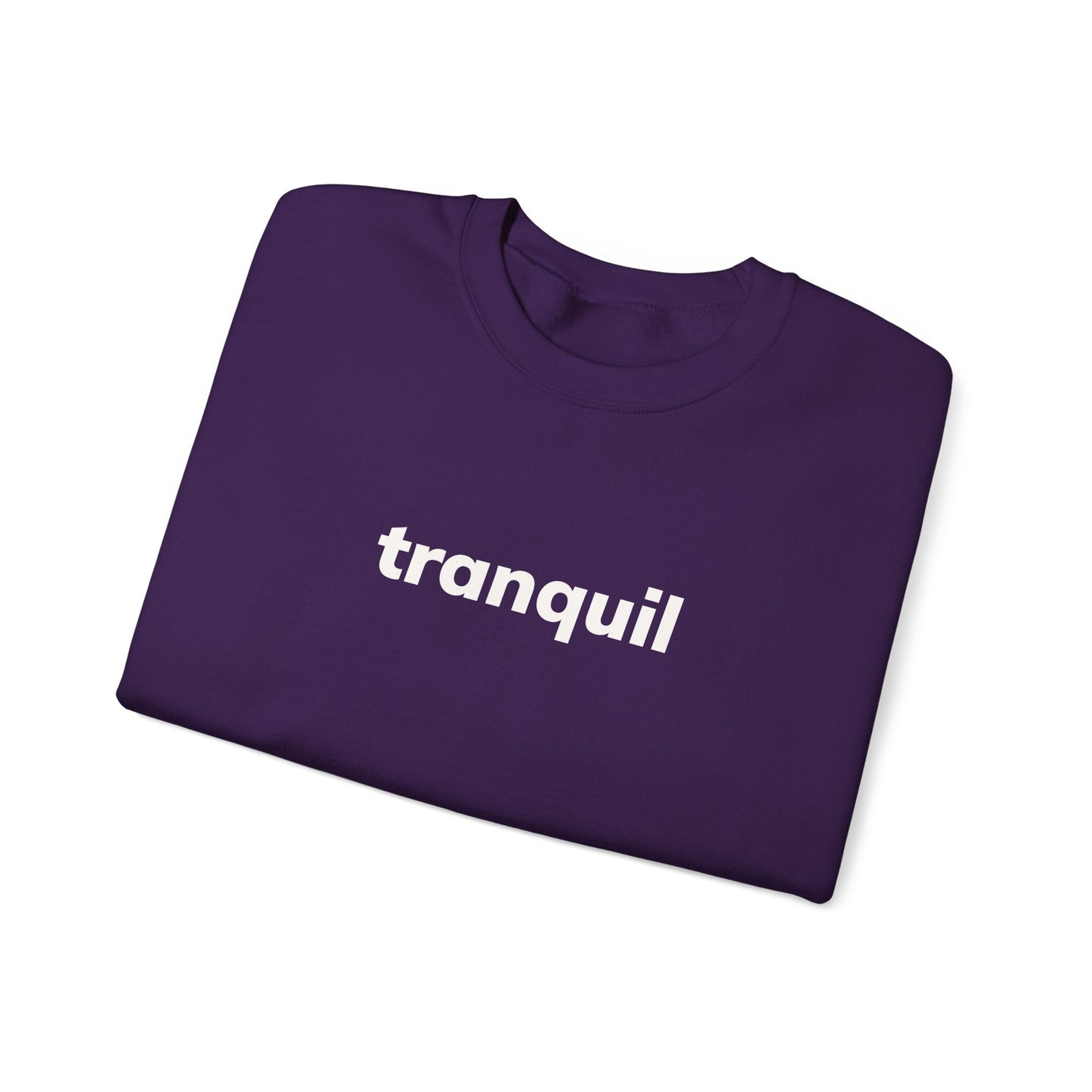 Tranquil Minimal Design Sweatshirt, Introverted Quote Sweatshirt, Gift for Introverts and Calm Seekers, Homebody Cozy Sweatshirt