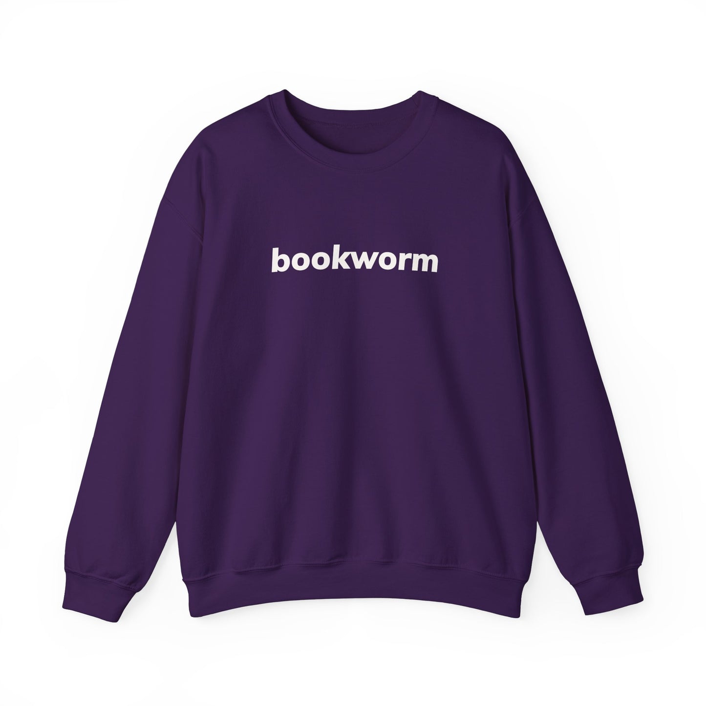 Bookworm Minimal Design Sweatshirt, Bookworm Quote Sweatshirt, Gift for Book Lover, Homebody Cozy Reader Sweatshirt