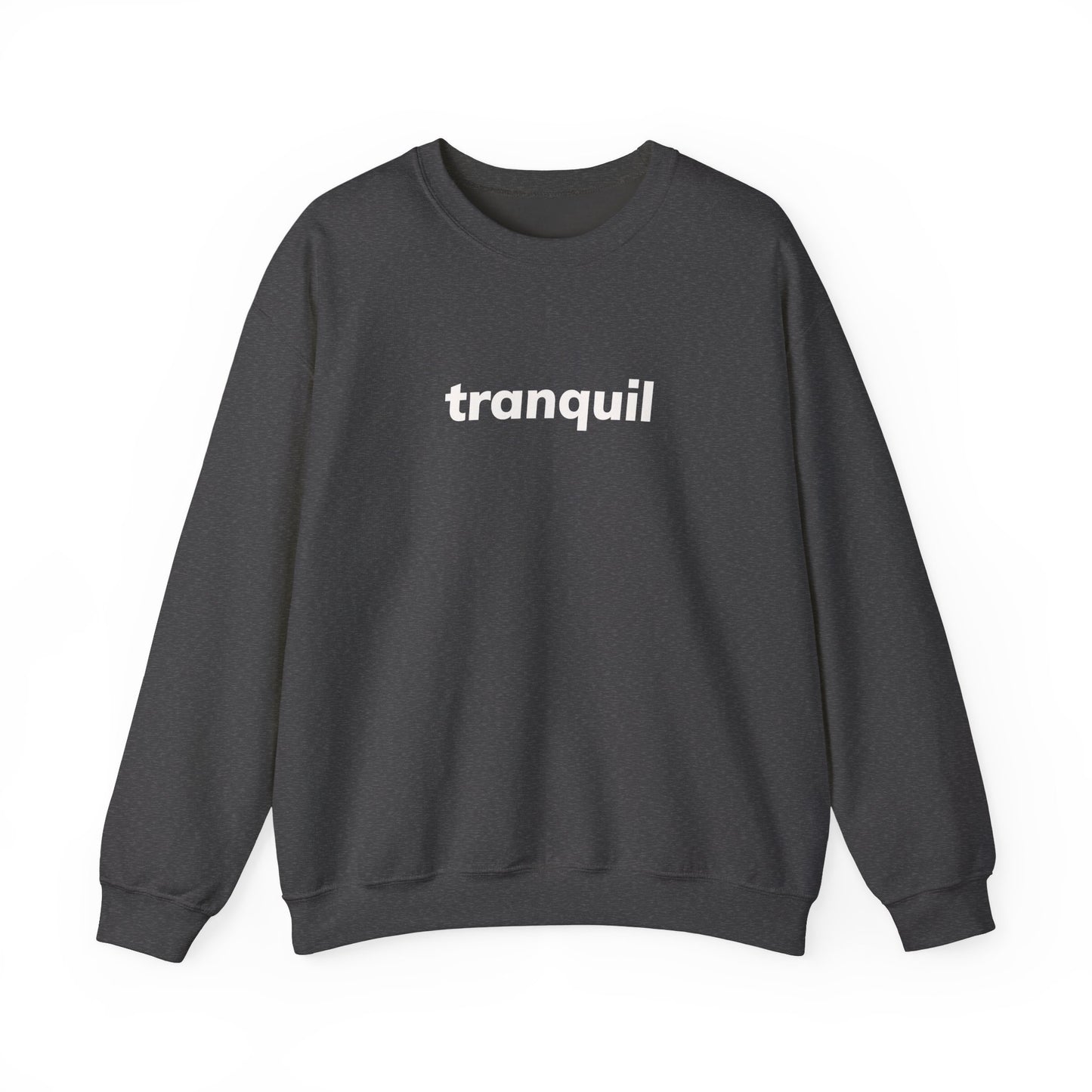 Tranquil Minimal Design Sweatshirt, Introverted Quote Sweatshirt, Gift for Introverts and Calm Seekers, Homebody Cozy Sweatshirt