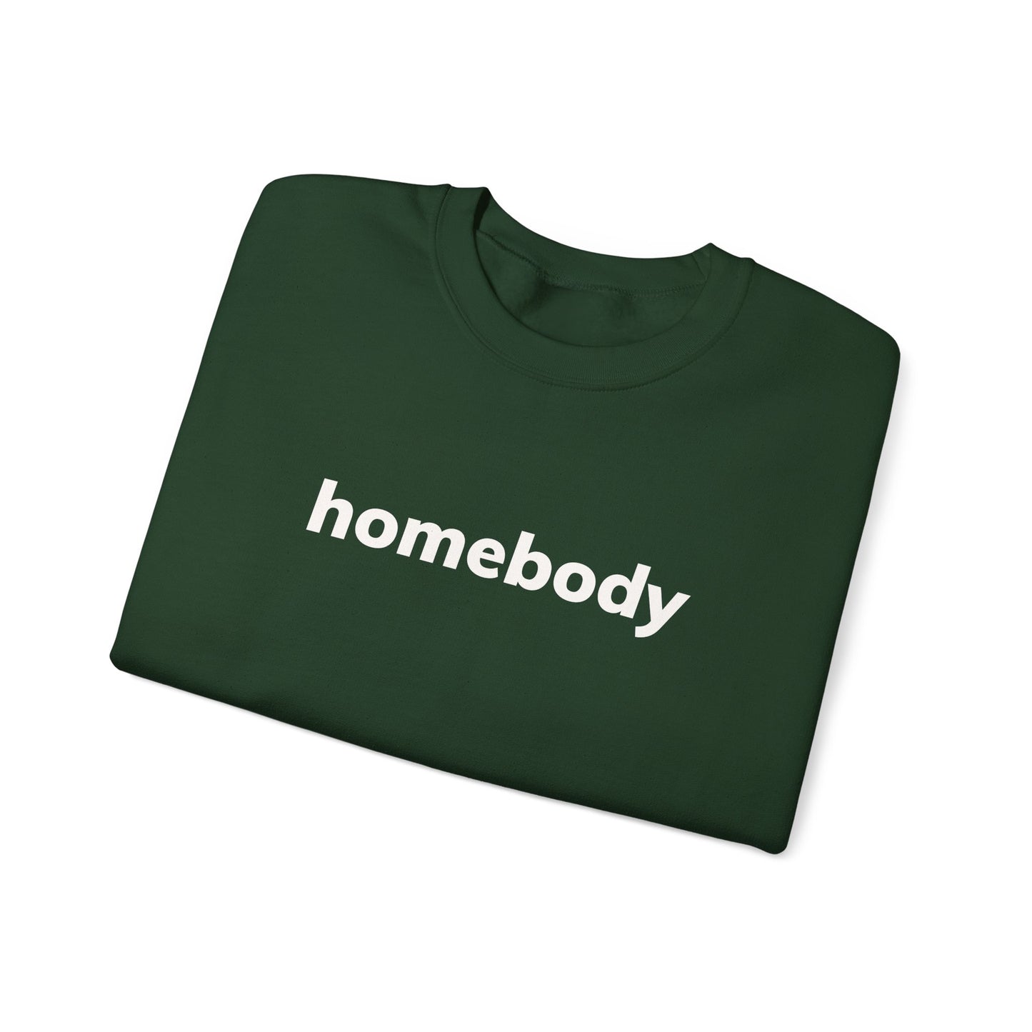 Homebody Introvert Minimal Design Sweatshirt, Introverted Quote Sweatshirt, Gift for Introverts and Loners, Homebody Cozy Sweatshirt
