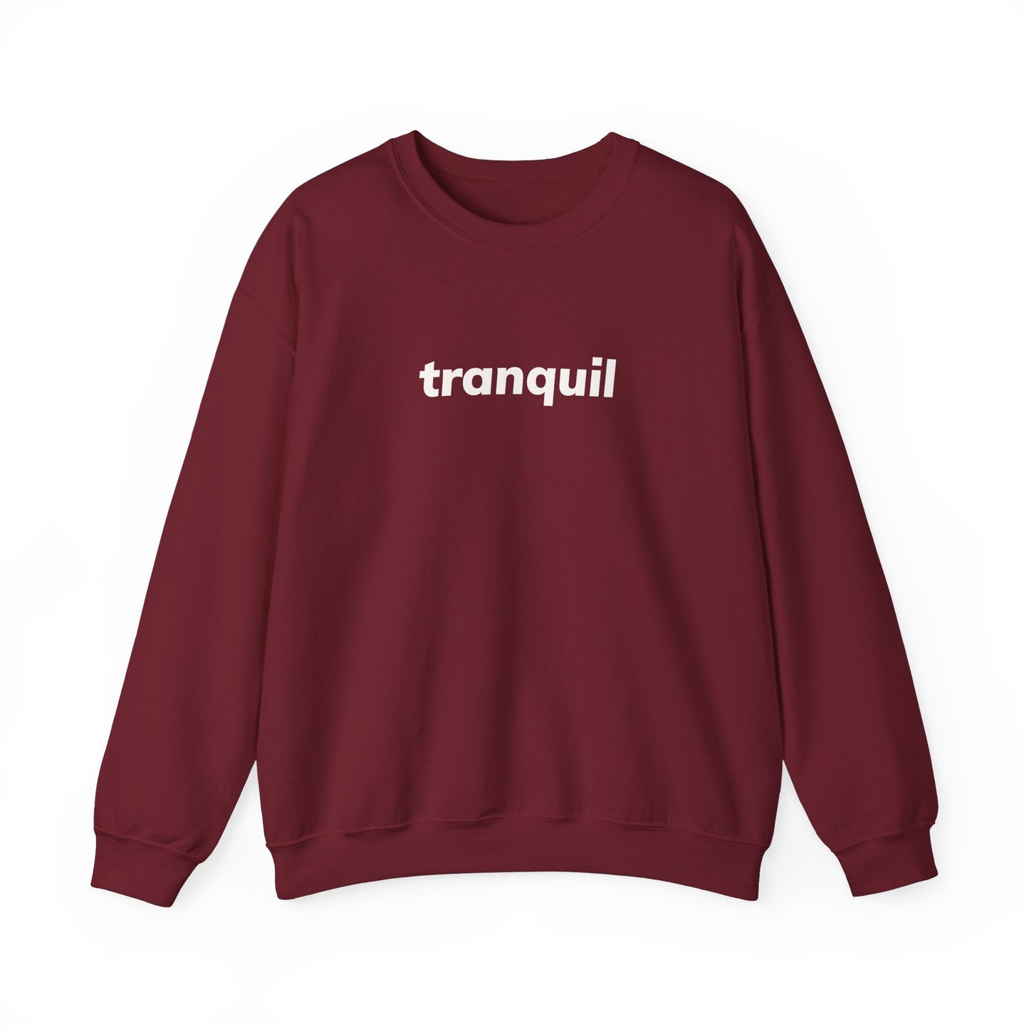 Tranquil Minimal Design Sweatshirt, Introverted Quote Sweatshirt, Gift for Introverts and Calm Seekers, Homebody Cozy Sweatshirt