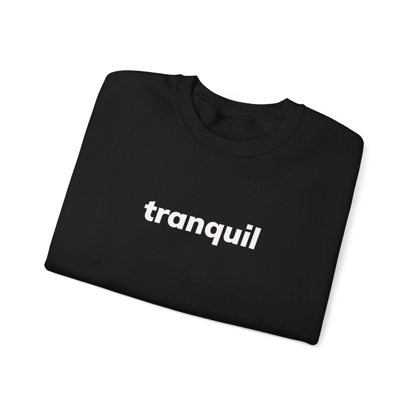 Tranquil Minimal Design Sweatshirt, Introverted Quote Sweatshirt, Gift for Introverts and Calm Seekers, Homebody Cozy Sweatshirt