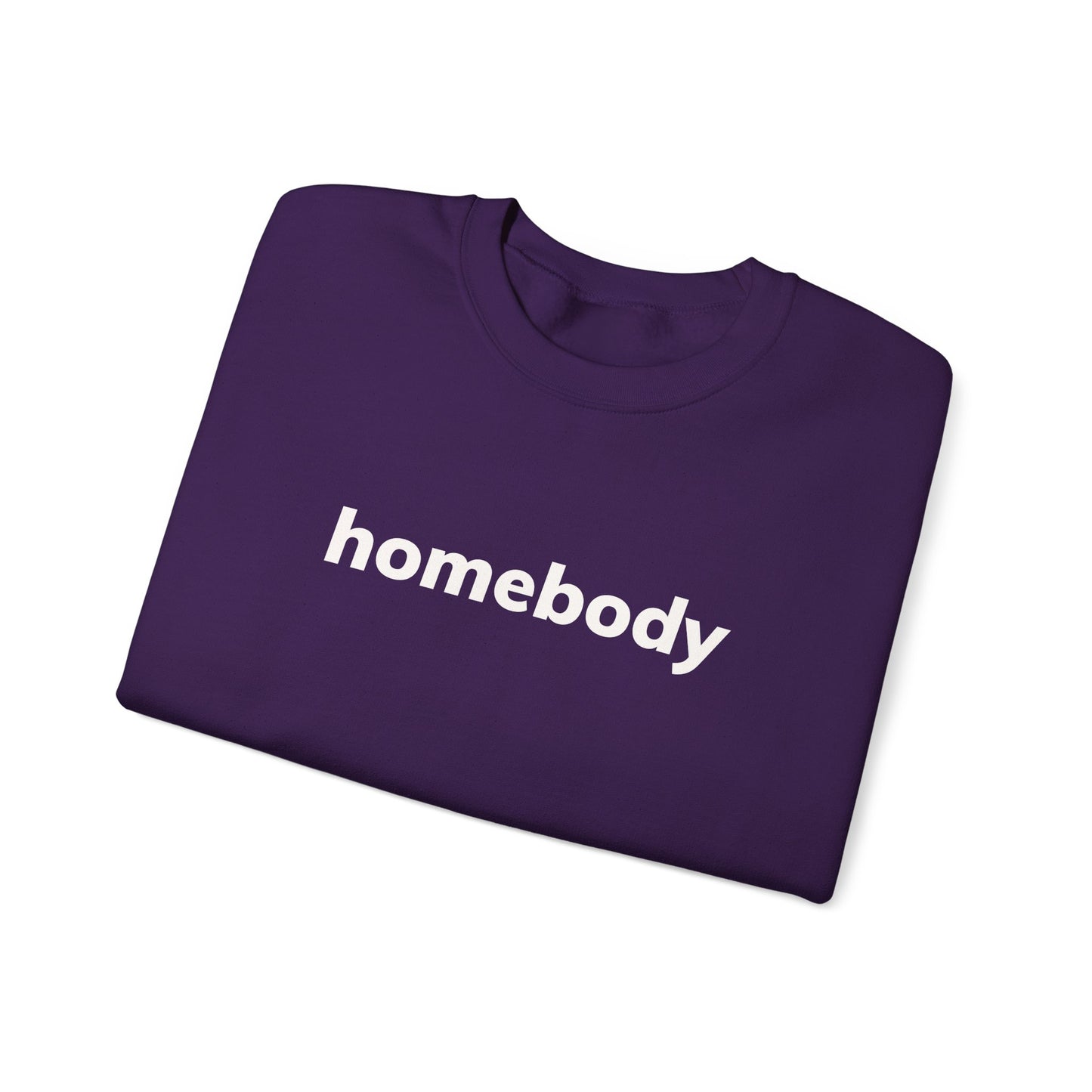 Homebody Introvert Minimal Design Sweatshirt, Introverted Quote Sweatshirt, Gift for Introverts and Loners, Homebody Cozy Sweatshirt